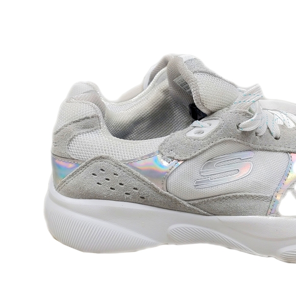 Skechers Meridian No Worries Wmn 8.5 Lthr Sneakers - Picture 3 of 9